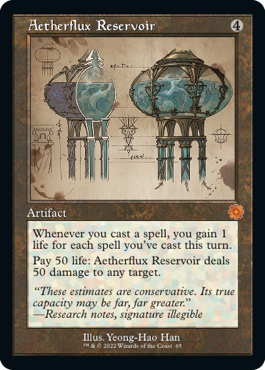 Aetherflux Reservoir - The Brothers' War Spoiler