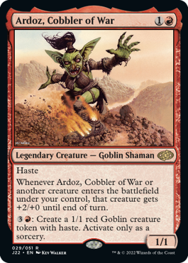 Ardoz, Cobbler of War - Jumpstart 2022 Spoiler