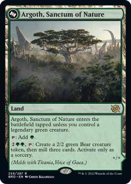 Argoth, Sanctum of Nature - The Brothers' War Spoiler