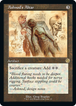 Ashnod’s Altar (Variant) - The Brothers' War Spoiler