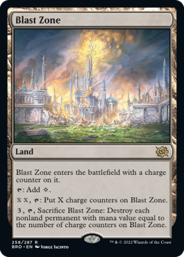 Blast Zone - The Brothers' War Spoiler