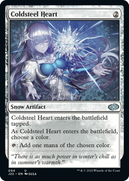 Coldsteel Heart - Jumpstart 2022 Spoiler