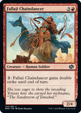 Fallaji Chaindancer - The Brothers' War Spoiler