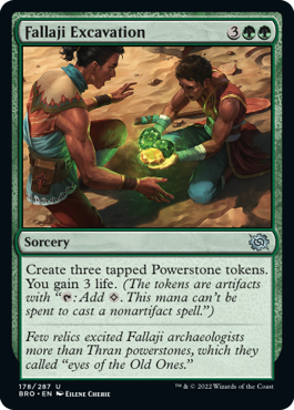 Fallaji Excavation - The Brothers' War Spoiler