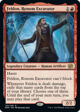 Feldon, Ronom Excavator - The Brothers' War Spoiler