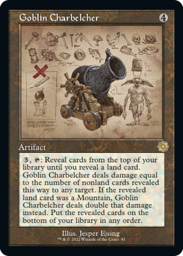 Goblin Charbelcher (Variant) - The Brothers' War Spoiler