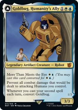Goldbug, Humanity's Ally 2 (Variant) - The Brothers' War Spoiler