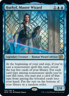 Hurkyl, Master Wizard - The Brothers' War Spoiler