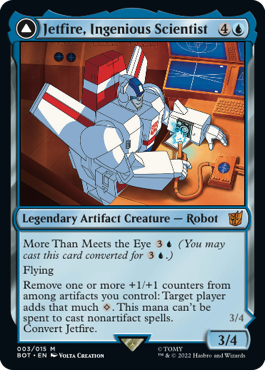 Jetfire, Ingenious Scientist 2 (Variant) - The Brothers' War Spoiler