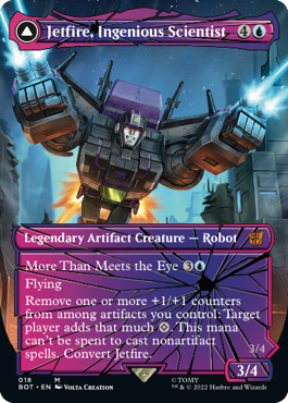 Jetfire, Ingenious Scientist (Variant) - The Brothers' War Spoiler