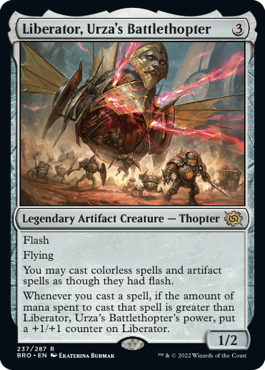 Liberator, Urza's Battlethopter - The Brothers' War Spoiler