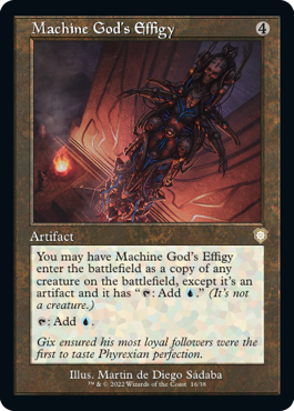 Machine God’s Effigy - The Brothers' War Commander Spoiler