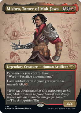 Mishra, Tamer of Mak Fawa (Variant) - The Brothers' War Spoiler