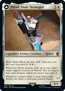 Prowl, Stoic Strategist 2 (Variant) - The Brothers' War Spoiler