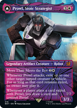 Prowl, Stoic Strategist (Variant) - The Brothers' War Spoiler