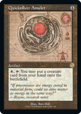 Quicksilver Amulet - The Brothers' War Spoiler