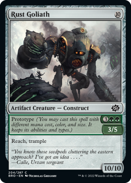 Rust Goliath - The Brothers' War Spoiler