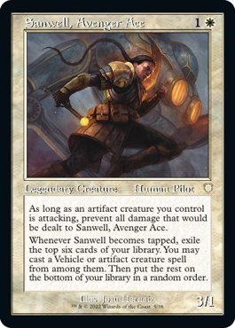 Sanwell, Avenger Ace - The Brothers' War Commander Spoiler