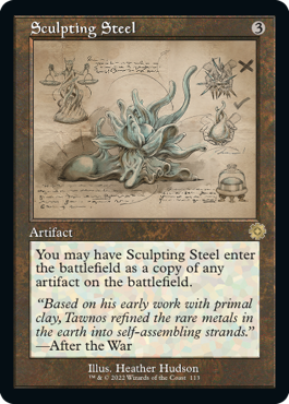 Sculpting Steel - The Brothers' War Spoiler