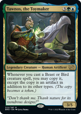 Tawnos, the Toymaker - The Brothers' War Spoiler
