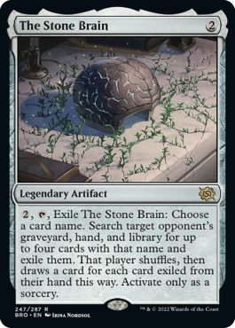 The Stone Brain - The Brothers' War Spoiler