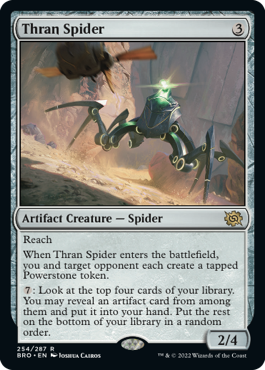 Thran Spider - The Brothers' War Spoiler