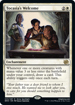 Tocasia’s Welcome - The Brothers' War Spoiler