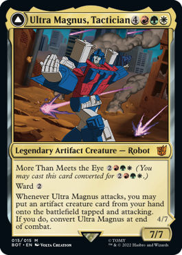 Ultra Magnus, Tactician 2 (Variant) - The Brothers' War Spoiler