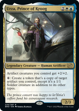 Urza, Prince of Kroog - The Brothers' War Spoiler