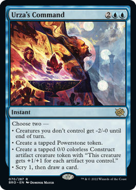 Urza’s Command - The Brothers' War Spoiler