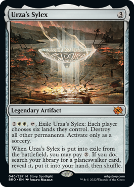 Urza's Sylex - The Brothers' War Spoiler