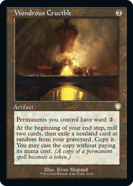 Wondrous Crucible - The Brothers' War Commander Spoiler