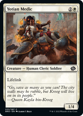 Yotian Medic - The Brothers' War Spoiler