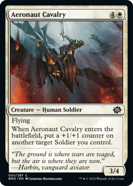 Aeronaut Cavalry - The Brothers' War Spoiler