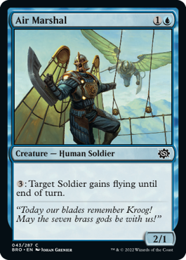 Air Marshal - The Brothers' War Spoiler