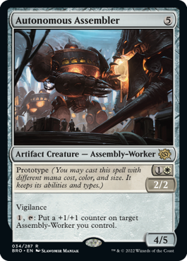 Autonomous Assembler - The Brothers' War Spoiler