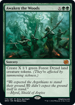 Awaken the Woods - The Brothers' War Spoiler