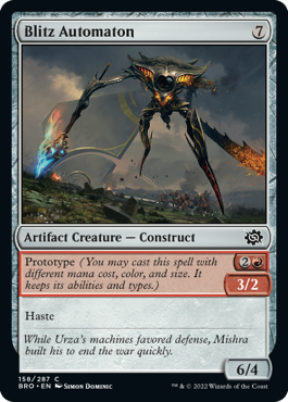 Blitz Automaton - The Brothers' War Spoiler