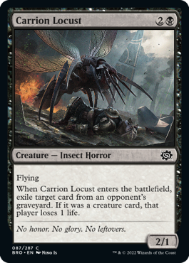 Carrion Locust - The Brothers' War Spoiler