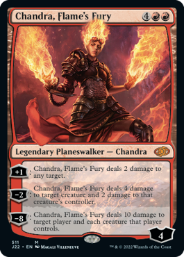 Chandra, Flame's Fury - Jumpstart 2022 Spoiler