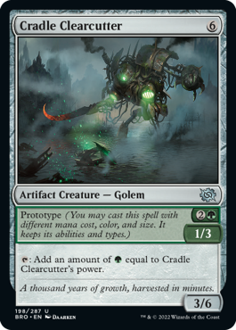 Cradle Clearcutter - The Brothers' War Spoiler