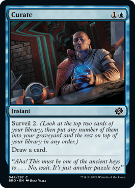 Curate - The Brothers' War Spoiler