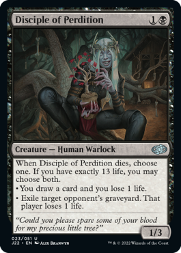 Disciple of Perdition - Jumpstart 2022 Spoiler