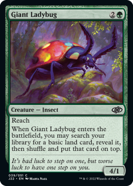 Giant Ladybug - Jumpstart 2022 Spoiler