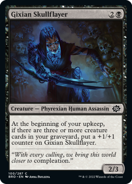 Gixian Skullflayer - The Brothers' War Spoiler