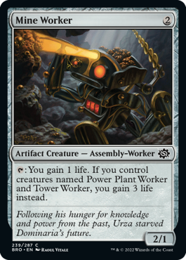 Mine Worker - The Brothers' War Spoiler