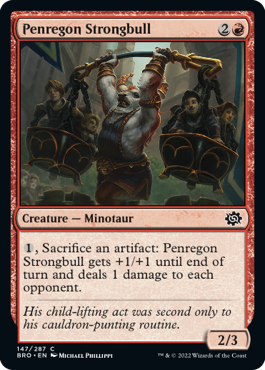 Penregon Strongbull - The Brothers' War Spoiler