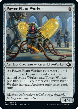 Power Plant Worker - The Brothers' War Spoiler