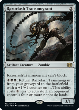 Razorlash Transmogrant - The Brothers' War Spoiler