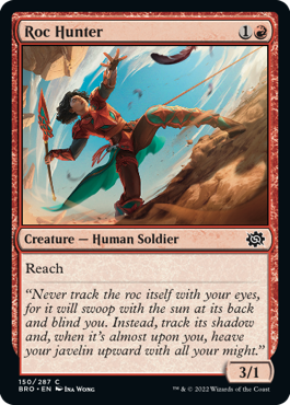 Roc Hunter - The Brothers' War Spoiler